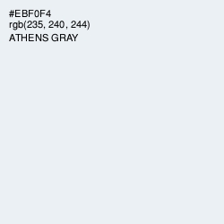 #EBF0F4 - Athens Gray Color Image